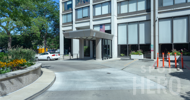 Parking at Chicago Place Condos Garage - Valet