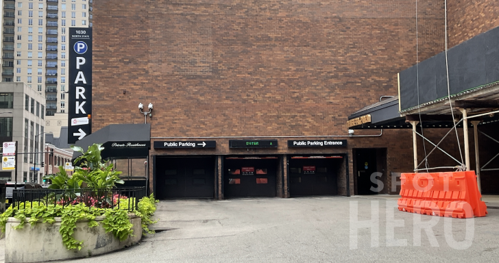 Parking at Chicago Place Condos Garage - Valet