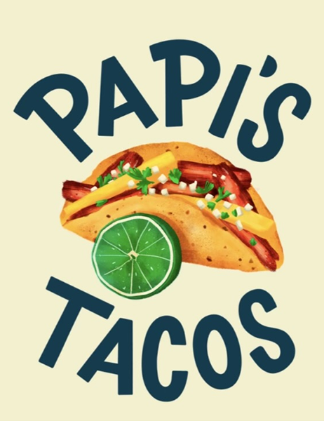 Papi's Taco's logo