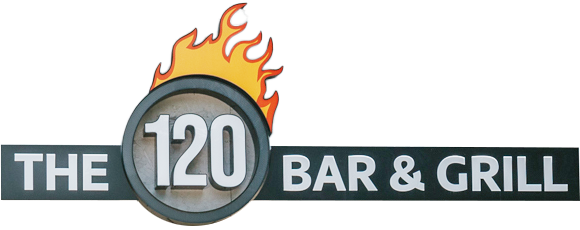 The 120 Bar and Grill logo