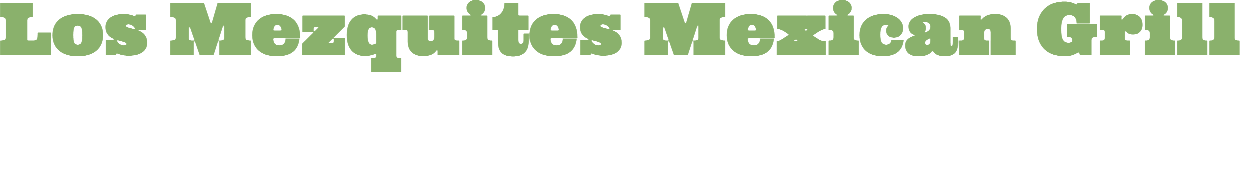 Los Mezquites Mexican Grill logo
