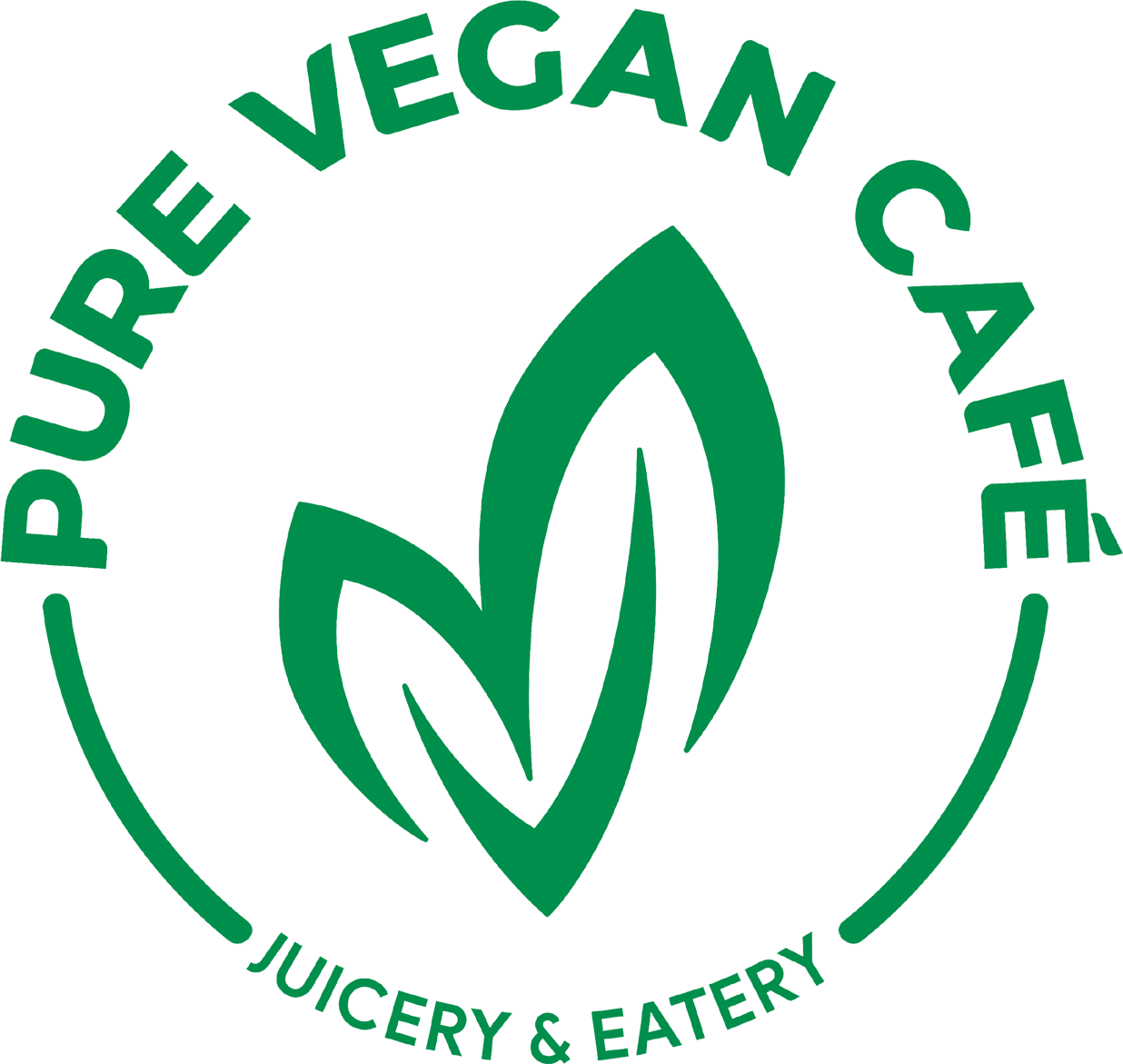 Pure Vegan Cafe logo