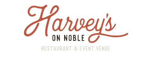Harvey's on Noble logo