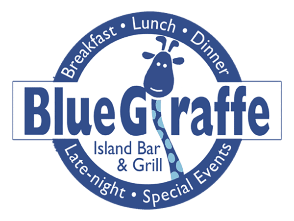 Blue Giraffe Island Bar and Grill logo