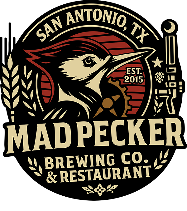 Mad Pecker Brewing Co. logo