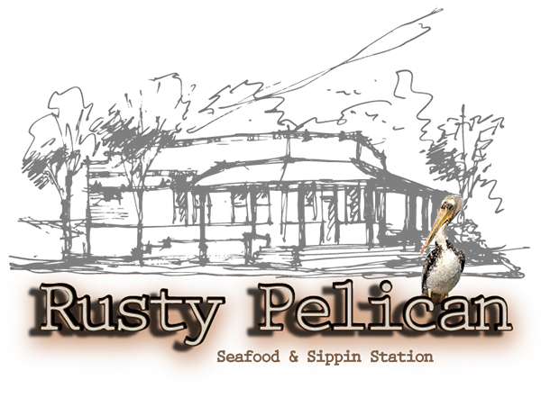 Rusty Pelican - Covington logo