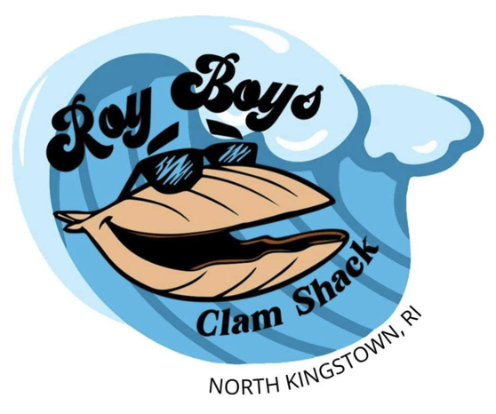 Roy Boy's Clam Shack + The Frozen Cow logo