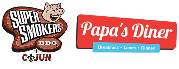 Super Smokers BBQ + Cajun logo