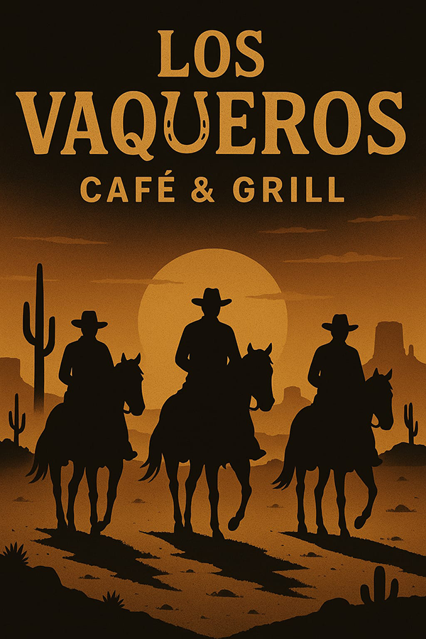 Los Vaqueros Cafe & Grill logo