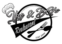 Ike and BG's logo