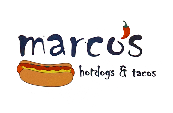 Marcos Hot Dogs & Tacos logo