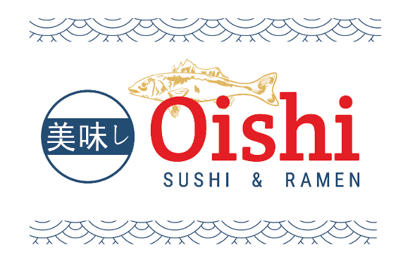 Oishi Sushi and Ramen logo