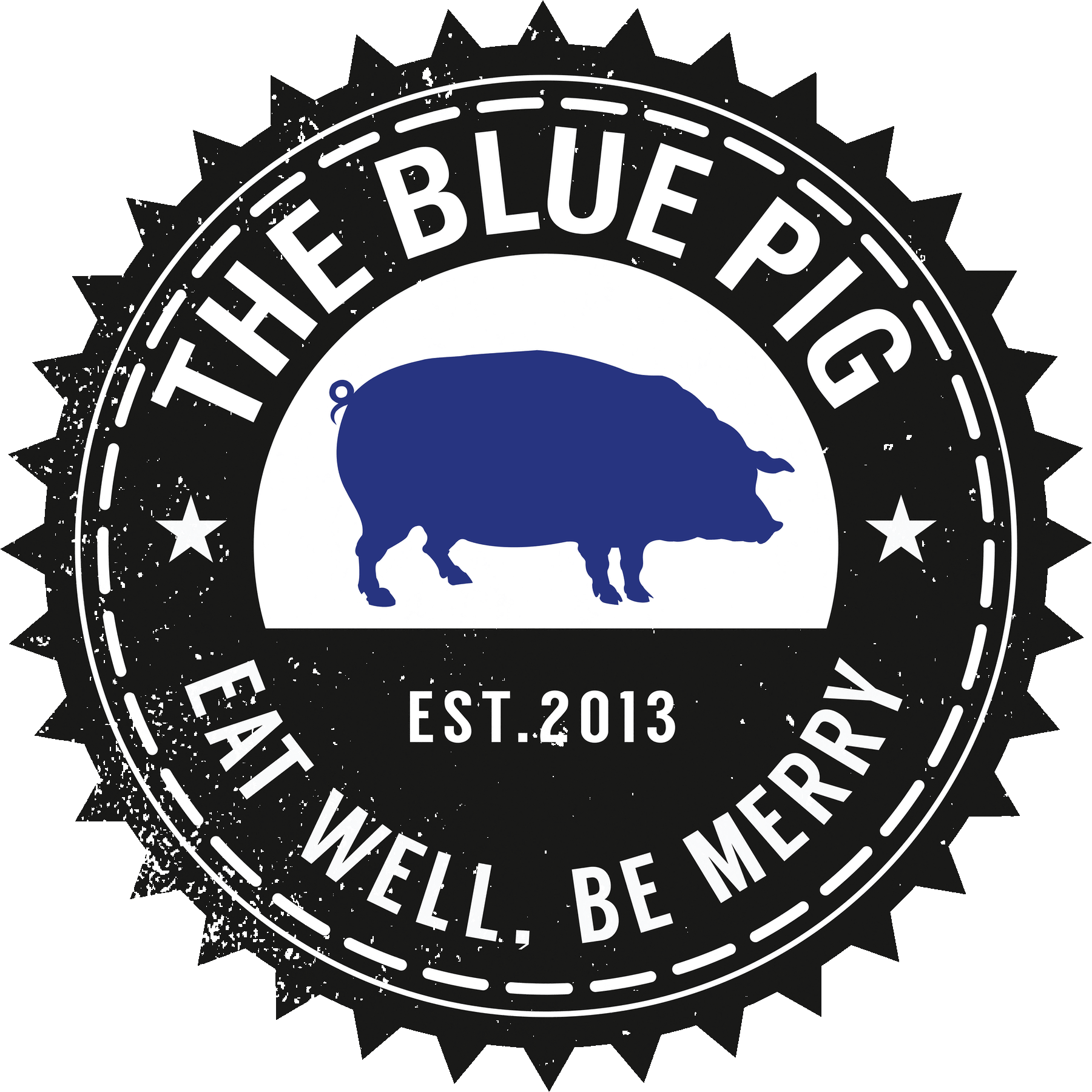 THE BLUE PIG logo