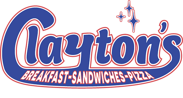 Clayton's Breakfast, Sandwiches, and Pizza logo