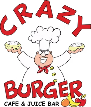 Crazy Burger Cafe & Juice Bar logo