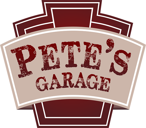 Pete's Garage Restaurant logo