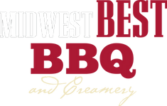 Midwest Best BBQ and Creamery logo
