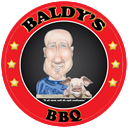 Baldy's BBQ logo