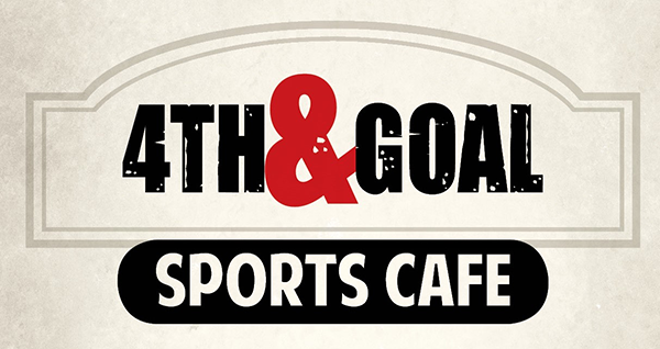 4TH AND GOAL SPORTS CAFE logo