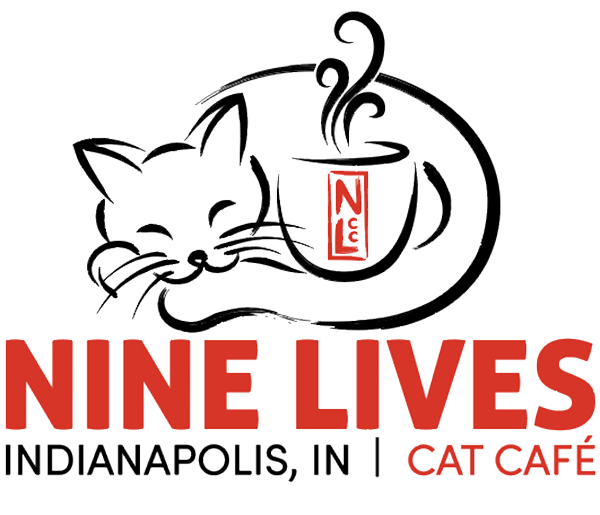 Nine Lives Cat Cafe logo