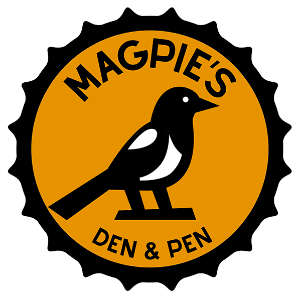 Magpies Den & Pen logo