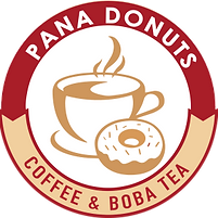 PANA Donuts & Boba Tea logo