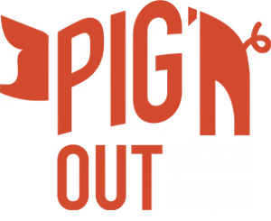 Piggin' Out Smokehouse logo