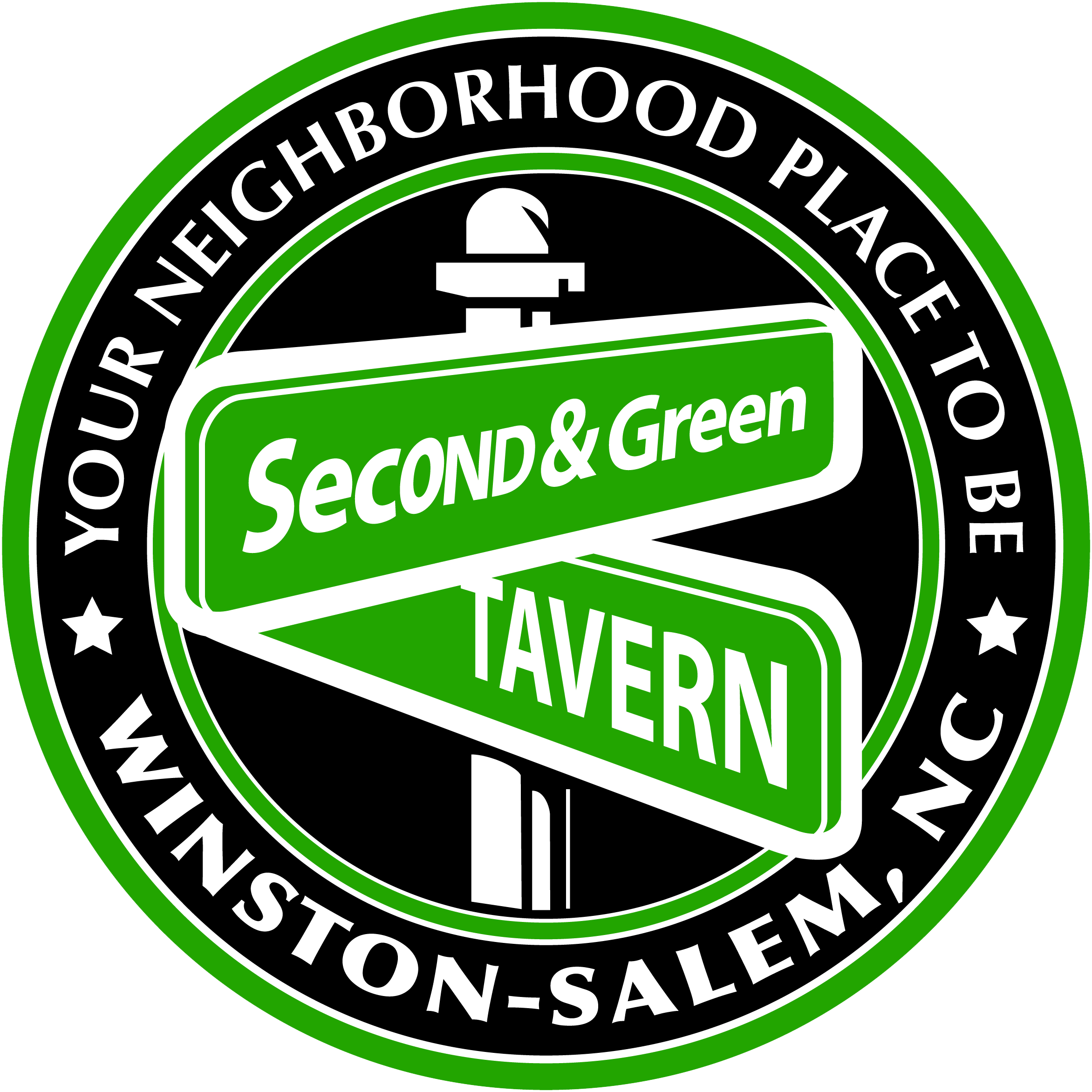 Second & Green Tavern logo