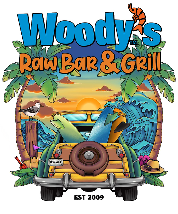 Woody's Raw Bar & Grill Great Bridge logo