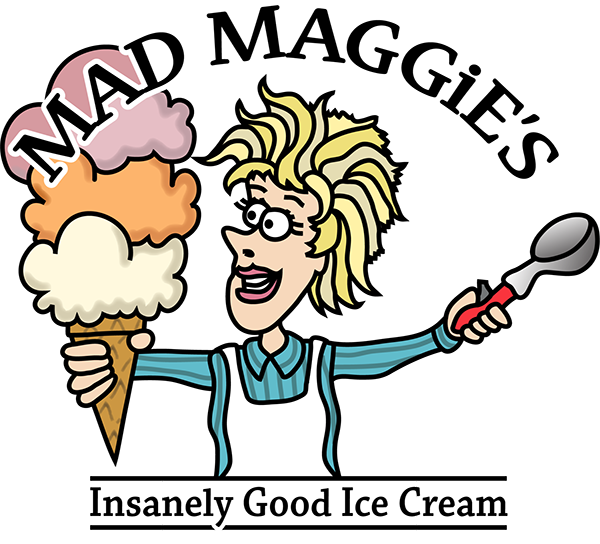 Mad Maggie's Ice Cream logo