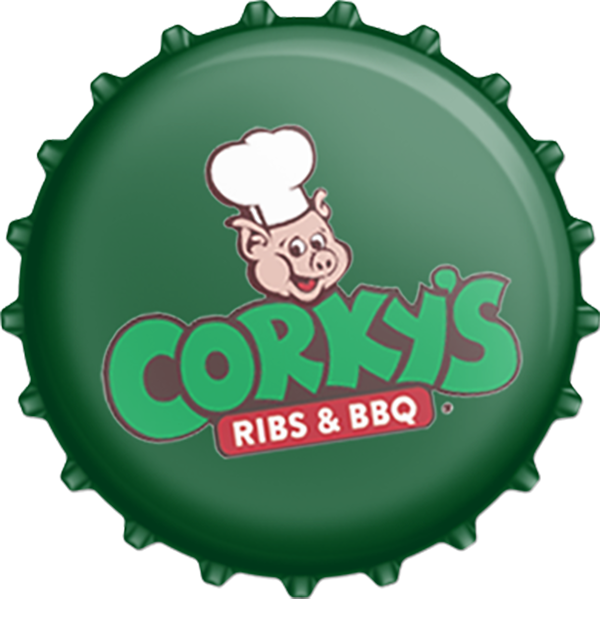 CORKY'S RIBS AND BBQ logo