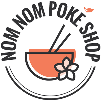 Nom Nom Poke Shop logo