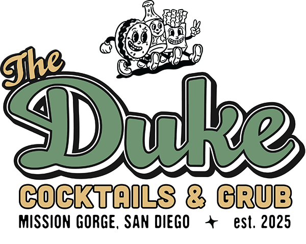 The Duke Cocktails and Grub logo