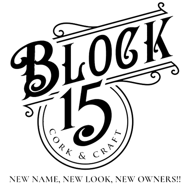 Block 15 Cork and Craft logo