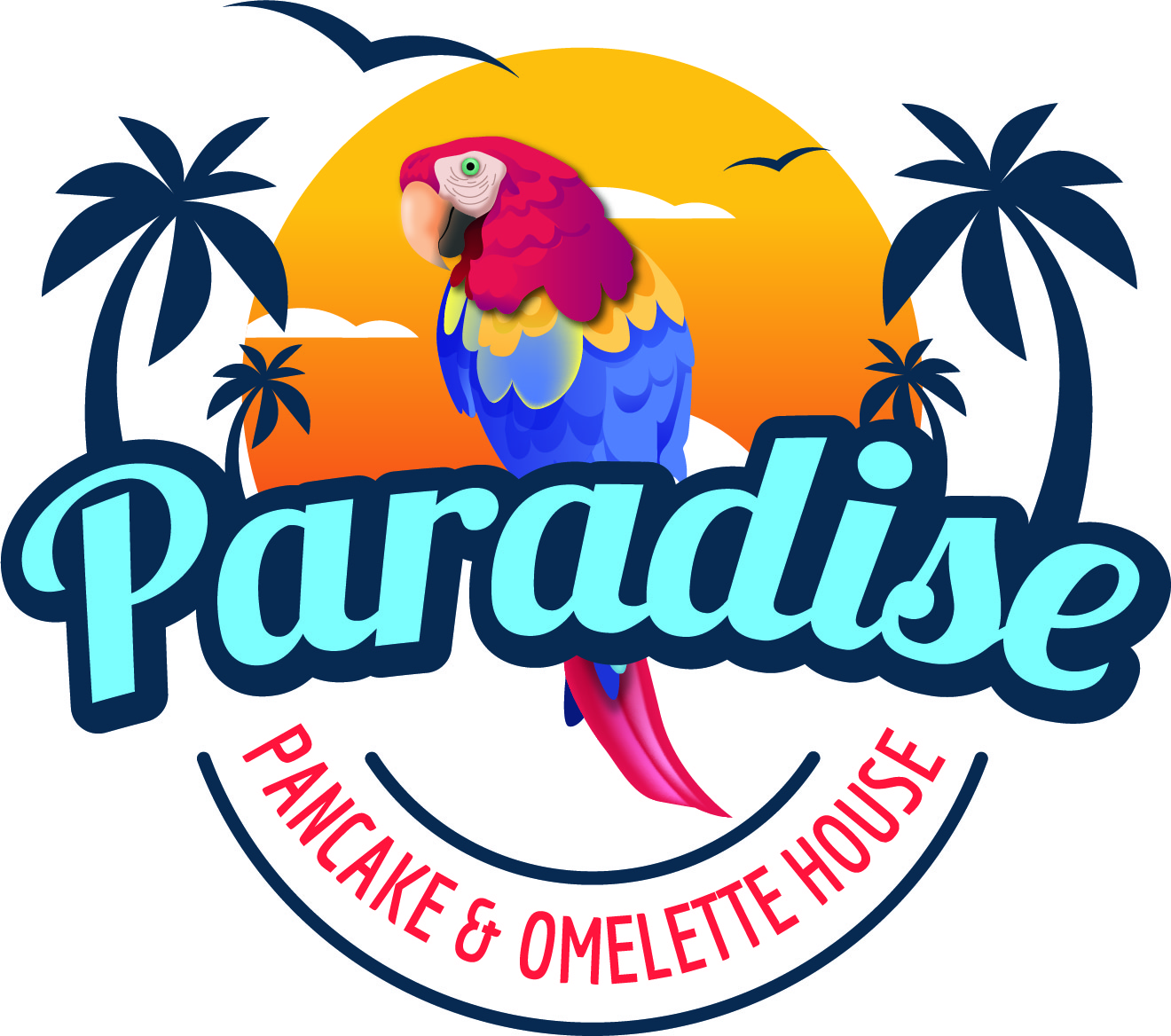 Paradise Pancake & Omelette House logo