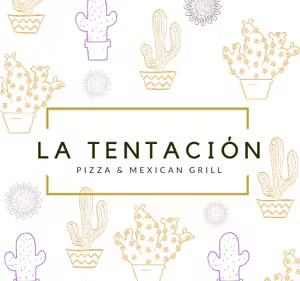 La Tentacion Pizza & Mexican Grill logo