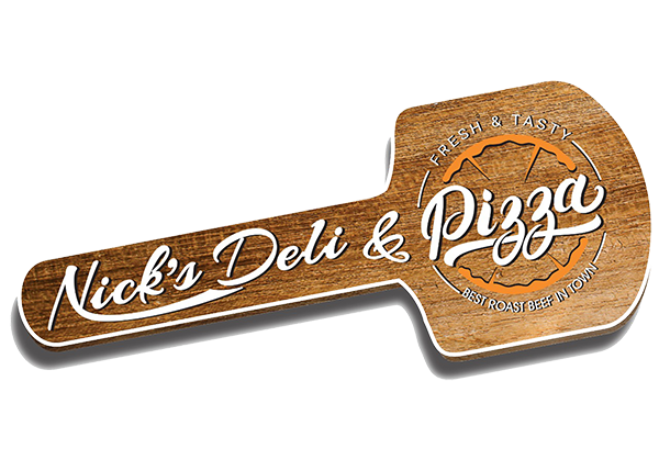 Nick's Deli & Pizza logo