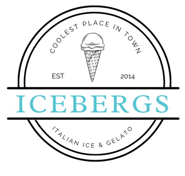 Icebergs Italian Ice and Gelato logo