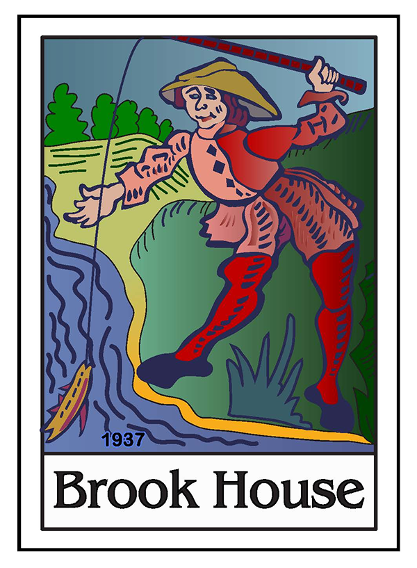 Brook House Pizza and Grill logo