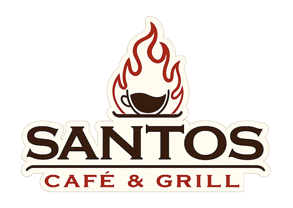 Santos Cafe & Grill logo