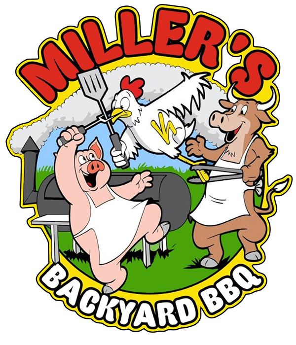Miller's Backyard BBQ logo