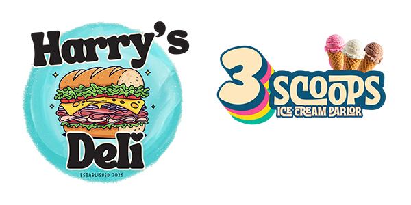 3 Scoops Ice Cream Parlor & Deli logo