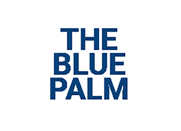 The Blue Palm logo