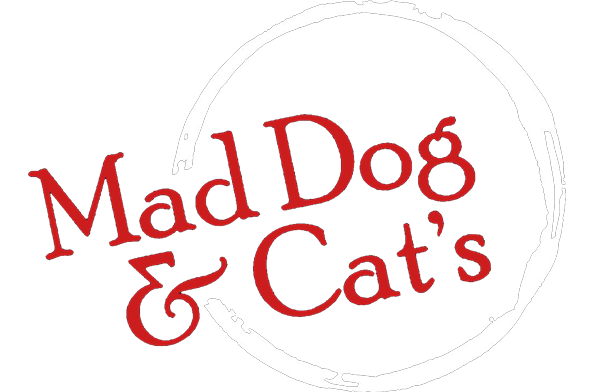 Mad Dog and Cat's Steak, Seafood, and Spirits logo