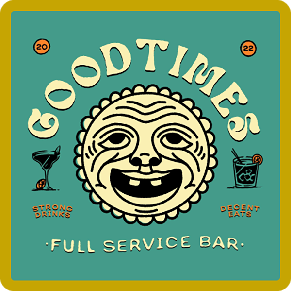 GoodTimes Full service Bar logo