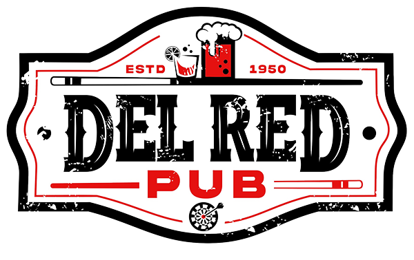 Del-Red Pub logo