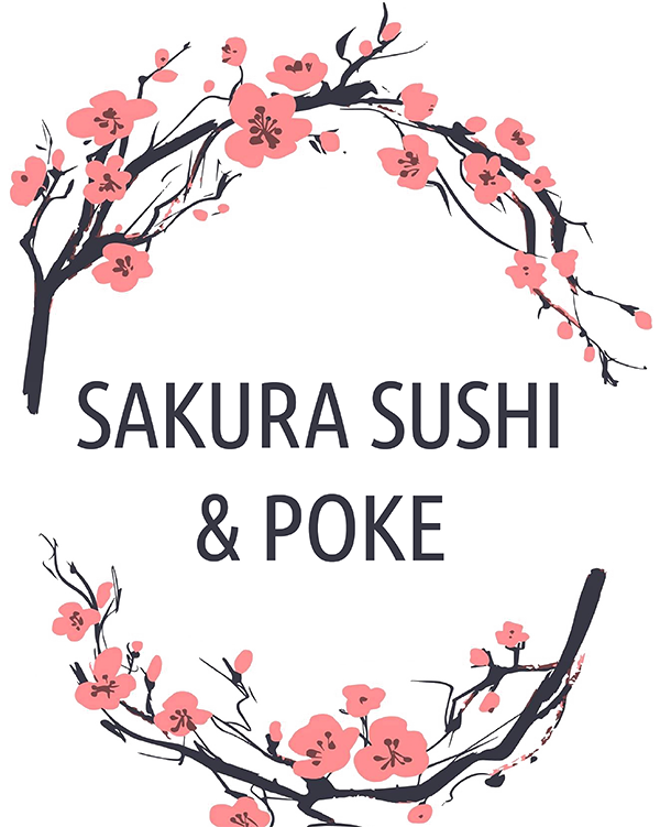 Sakura Sushi & Poke logo