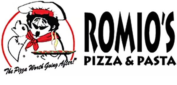 Romio's Pizza and Pasta logo