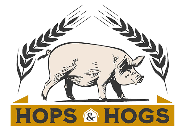 Hops & Hogs logo