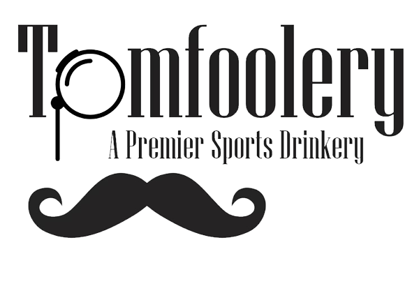 Tomfoolery, A Premier Sports Drinkery logo